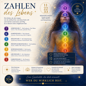Zahlen des Lebens